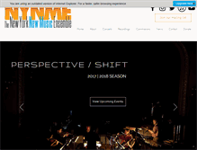 Tablet Screenshot of nynme.org